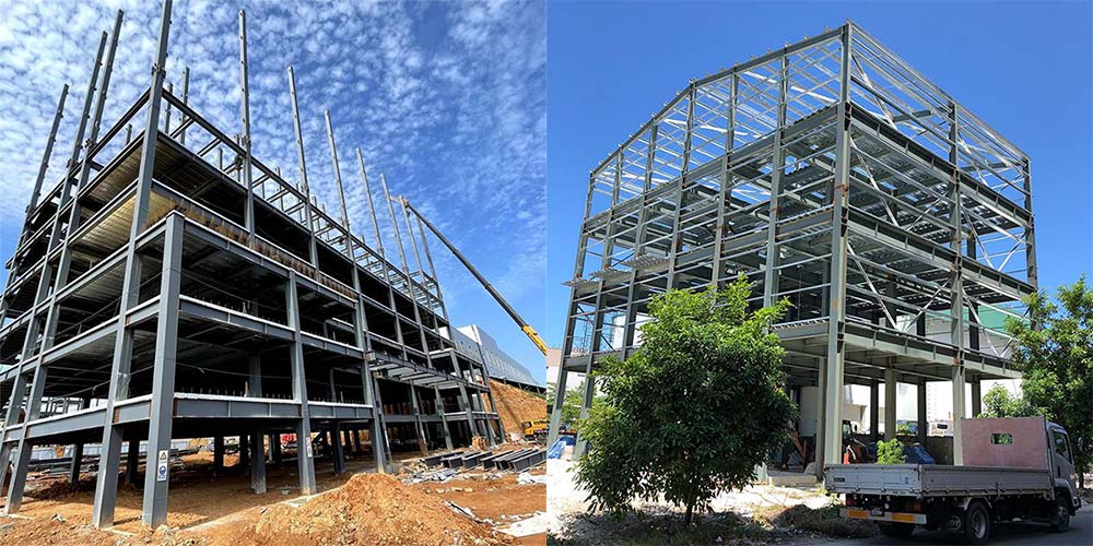 多层钢结构建筑