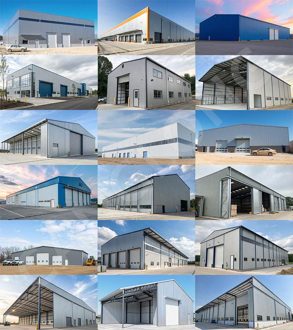 金属结构仓库应用