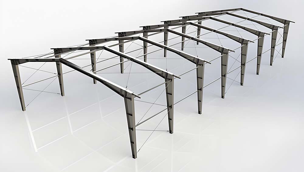 钢结构仓库设计