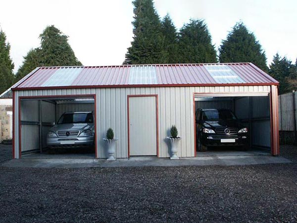 金属结构车库