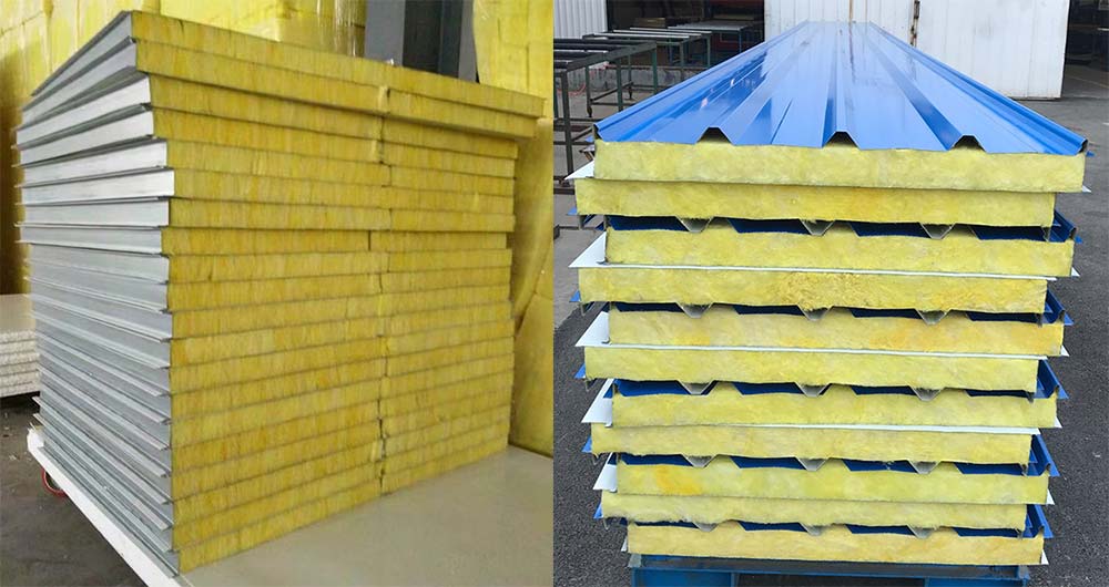 玻璃丝绵夹芯板